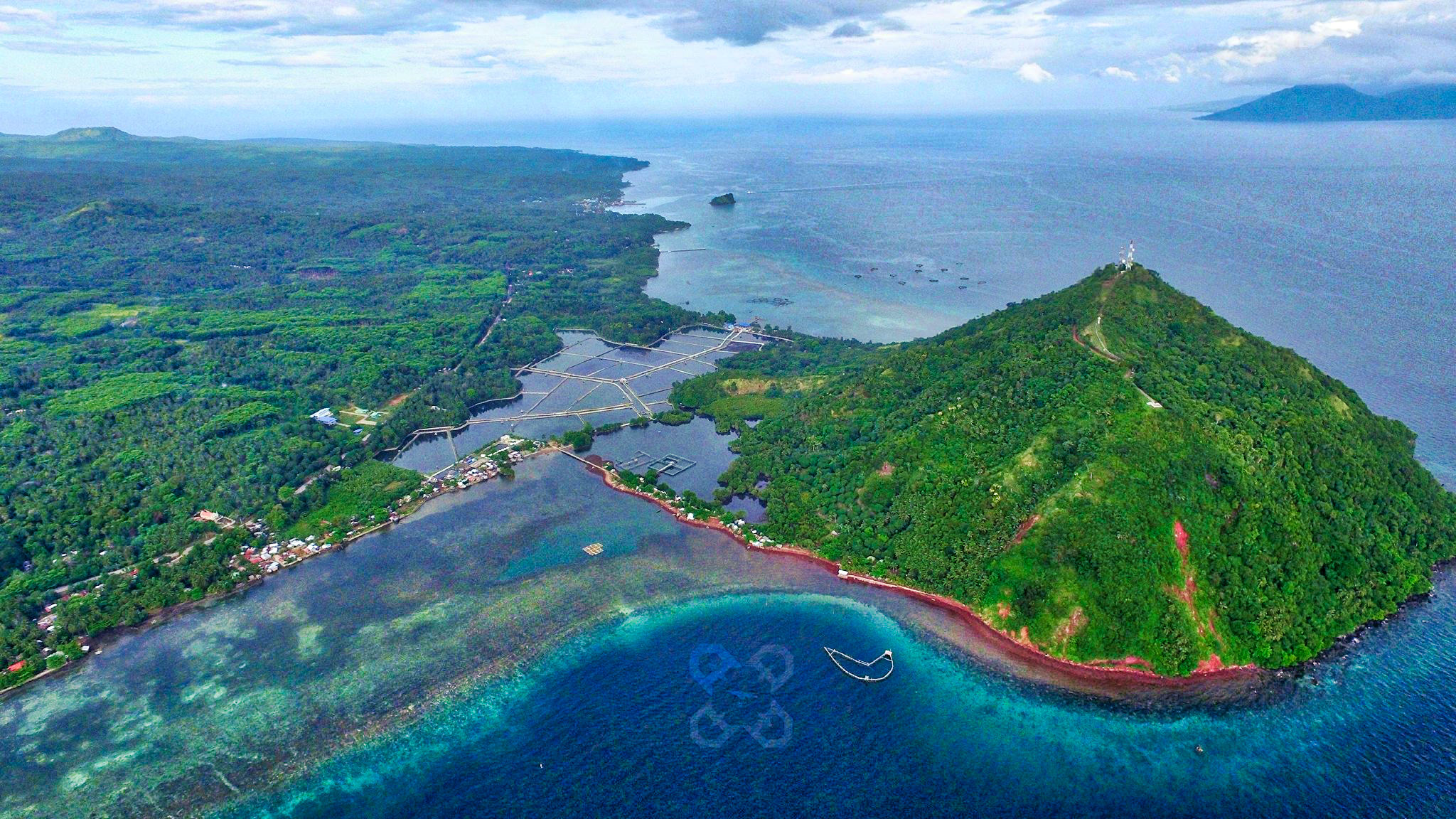 PHOTO Red Sand Beach In Misamis Oriental Aerial View   Red Sand Beach In Talisayan Misamis Oriental Aerial View Project LUPAD 