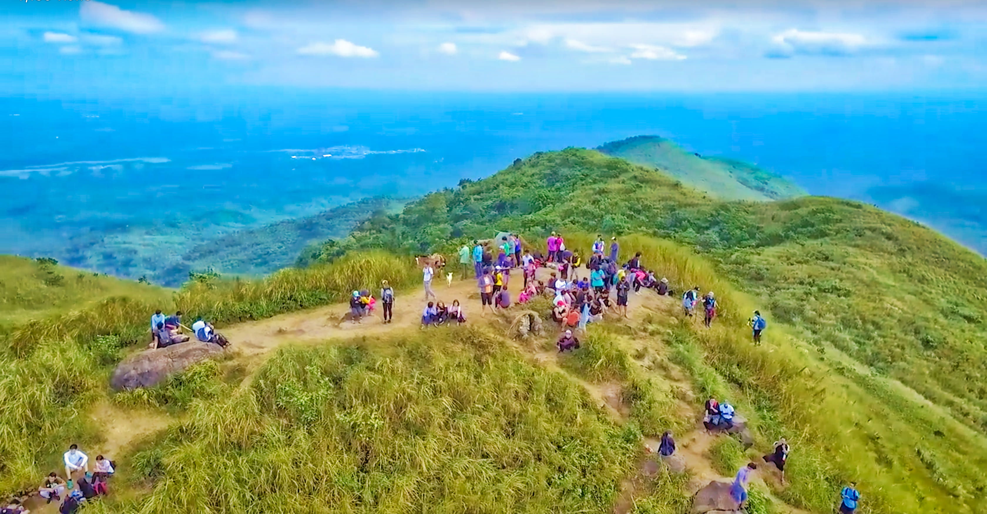 VIDEO: Mt. Talamitam in Batangas from Above