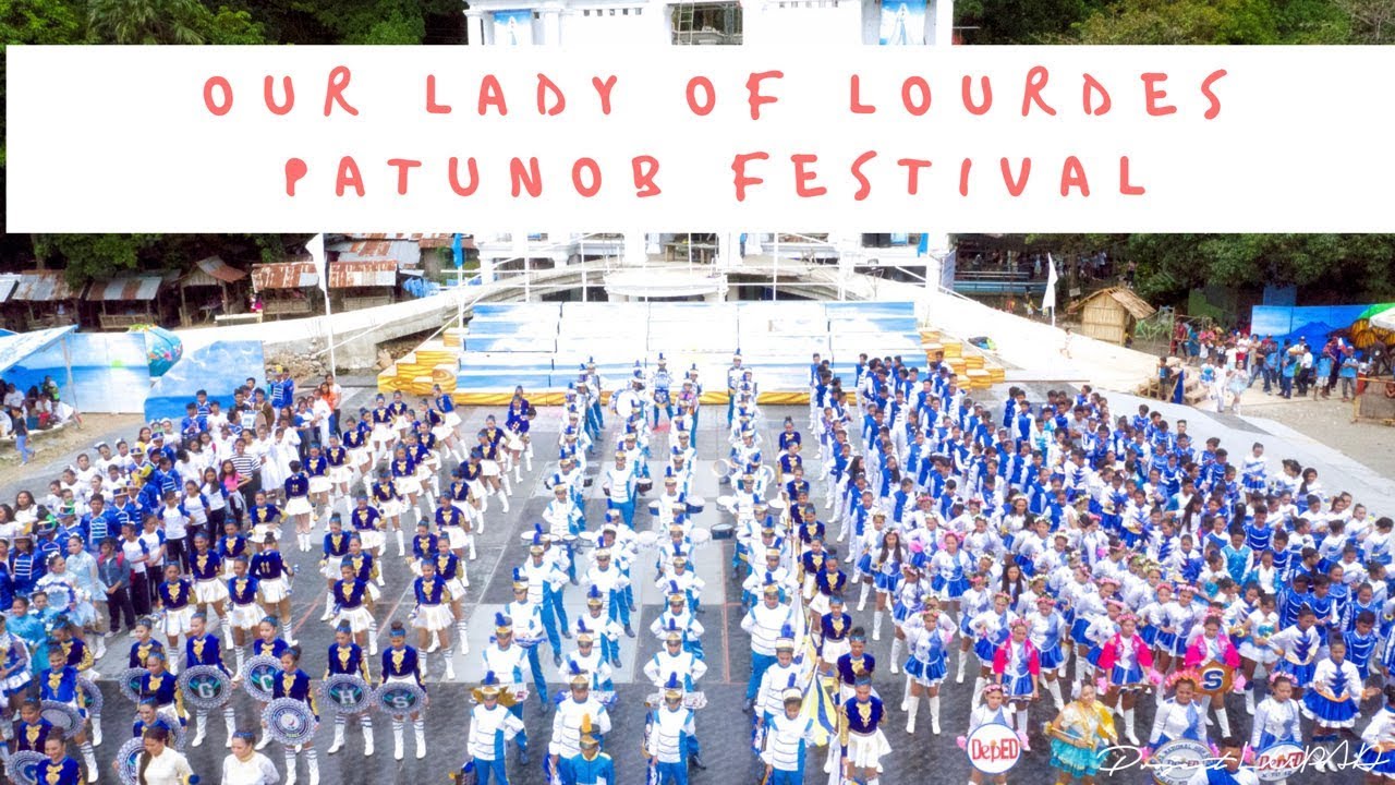 VIDEO Our Lady of Lourdes Patunob Festival