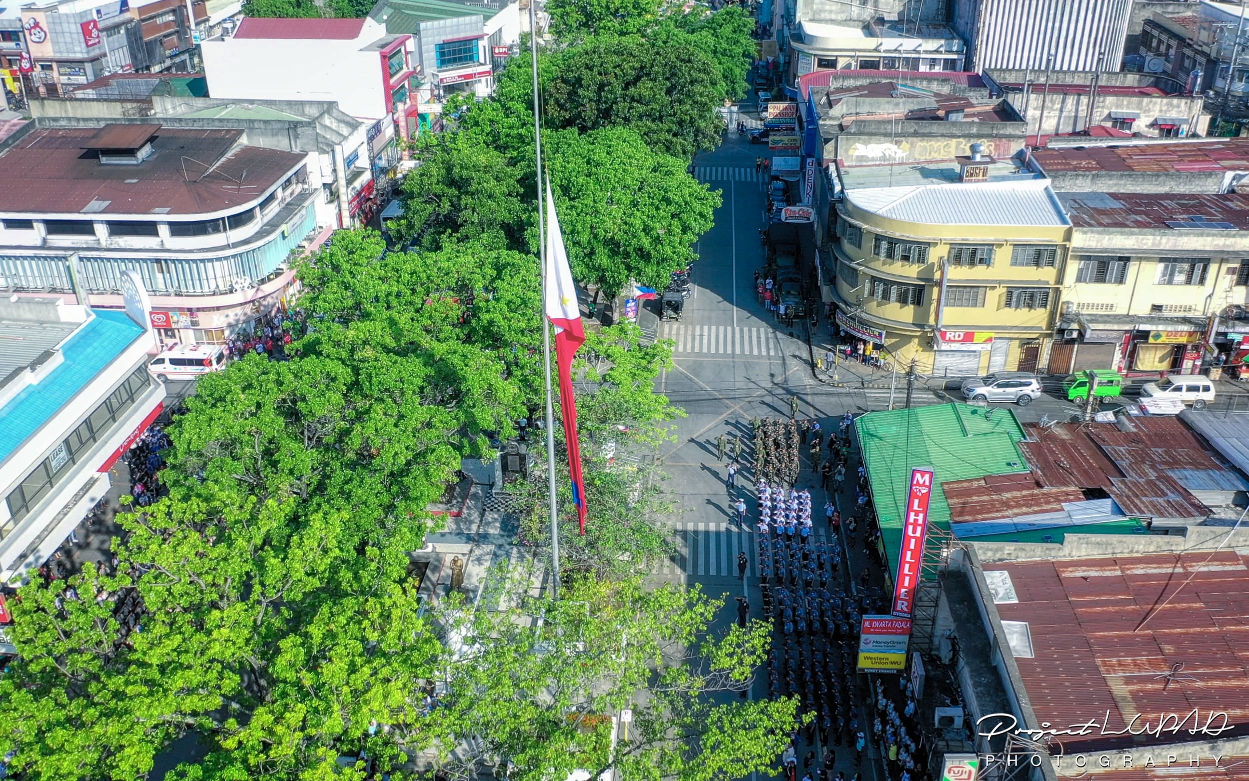 121st Philippine Independence Day Flag Ceremony Aerial View