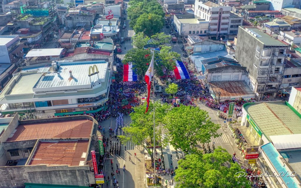 121st Philippine Independence Day Flag Ceremony Aerial View