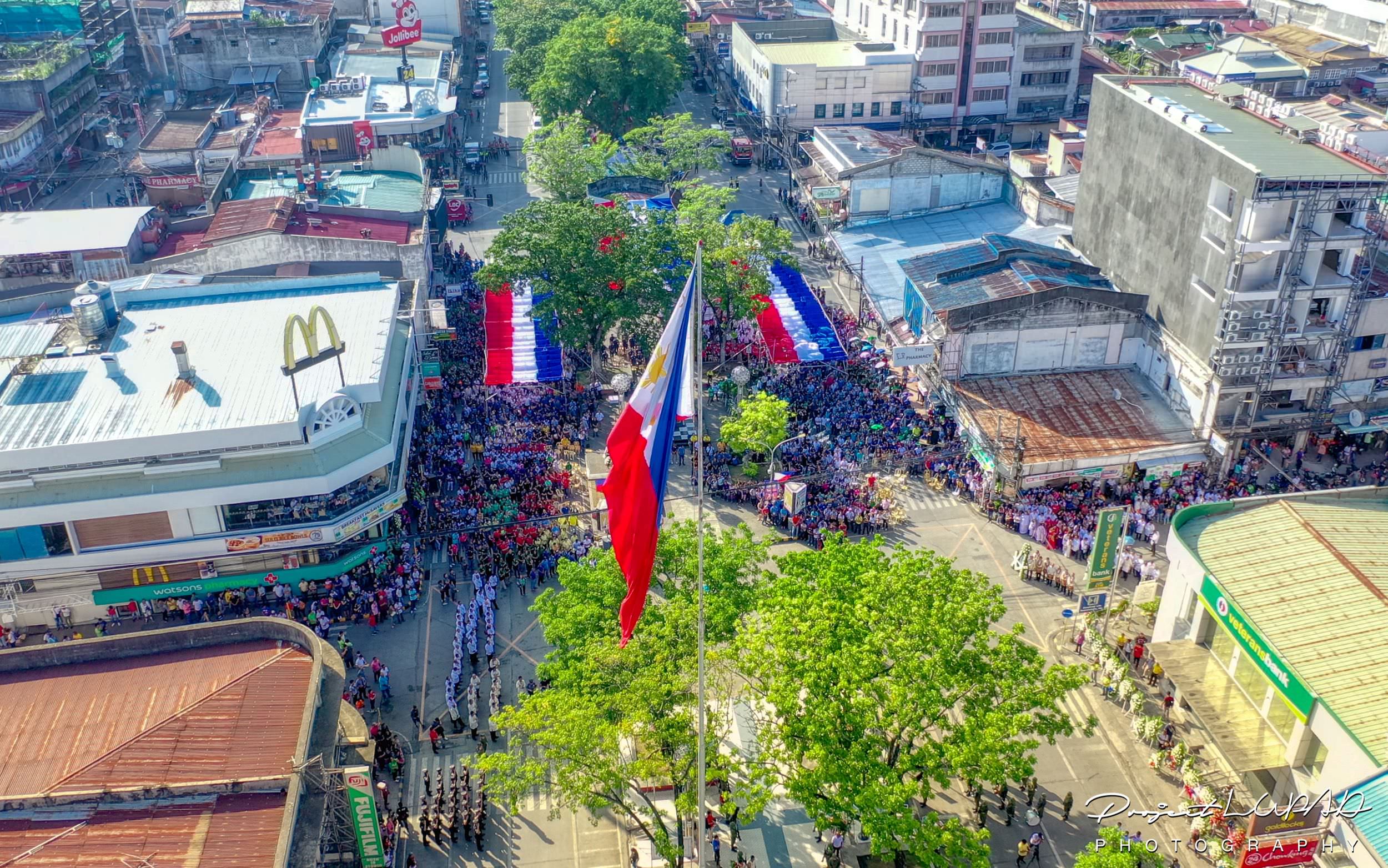 121st Philippine Independence Day Flag Ceremony Aerial View