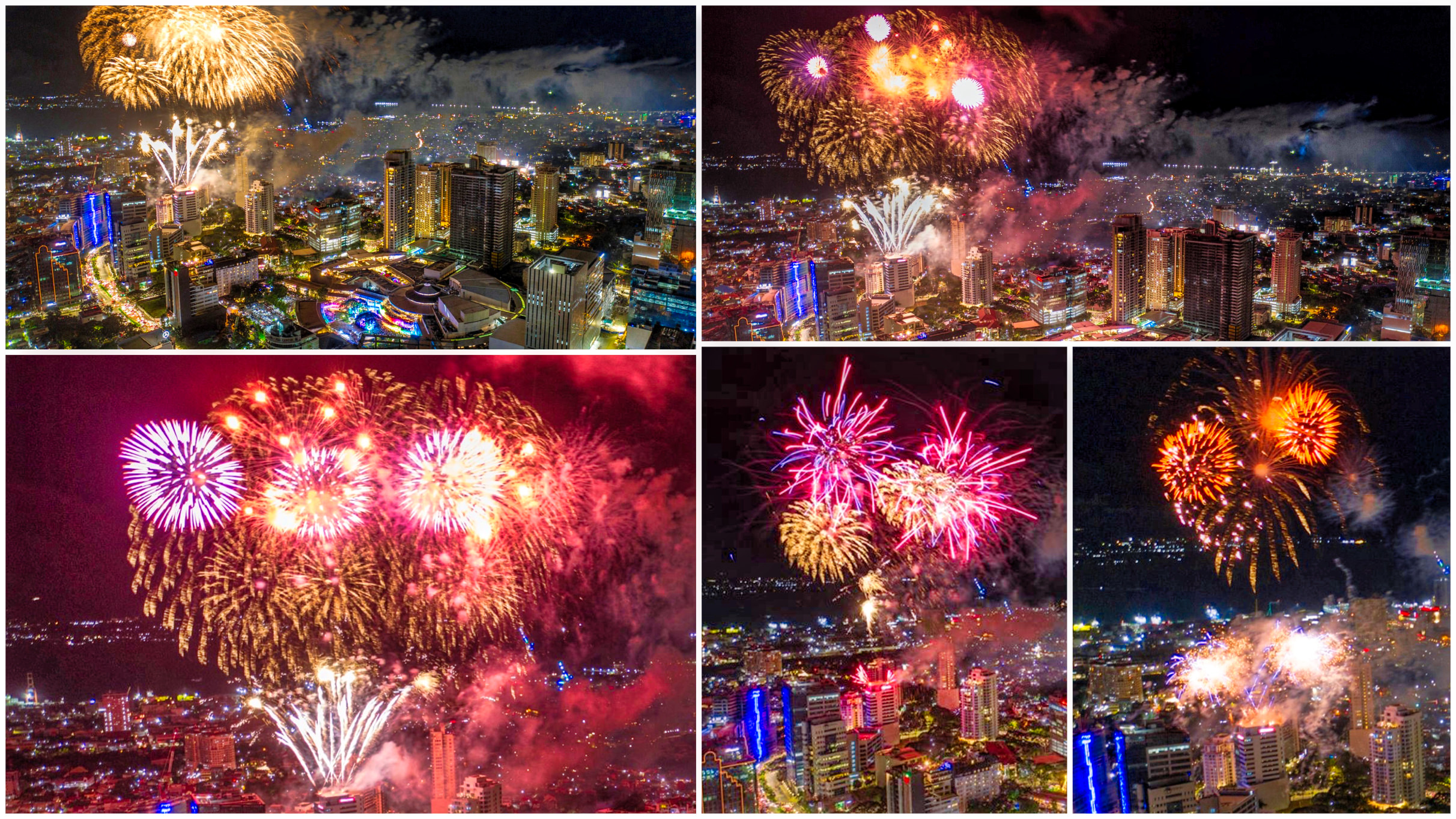 Sinulog 2020 Festival of Lights Grand Fireworks Display at Ayala Cebu