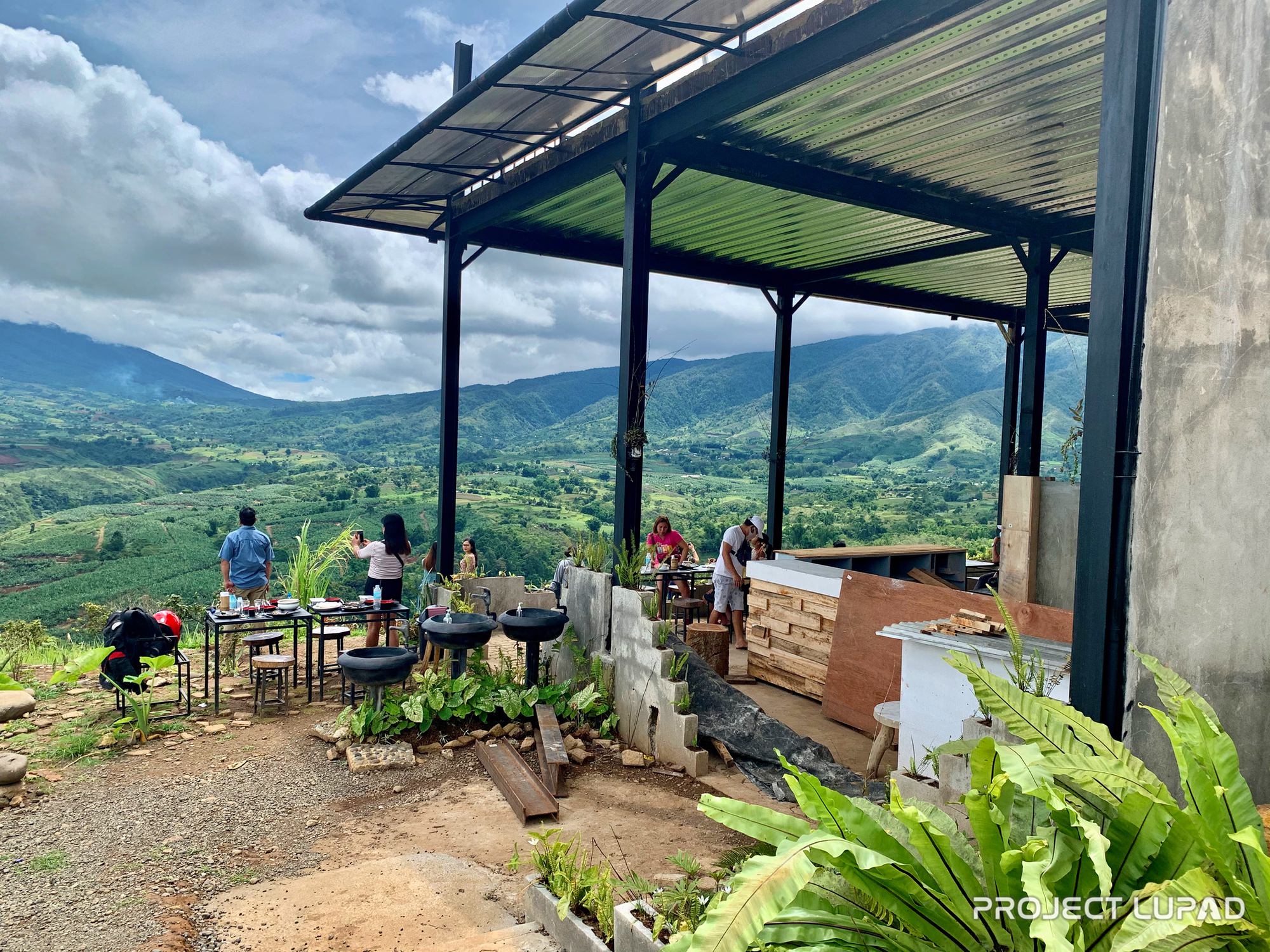 Don Narciso Cafe Stopover and Relaxing View along Route 955 in Claveria