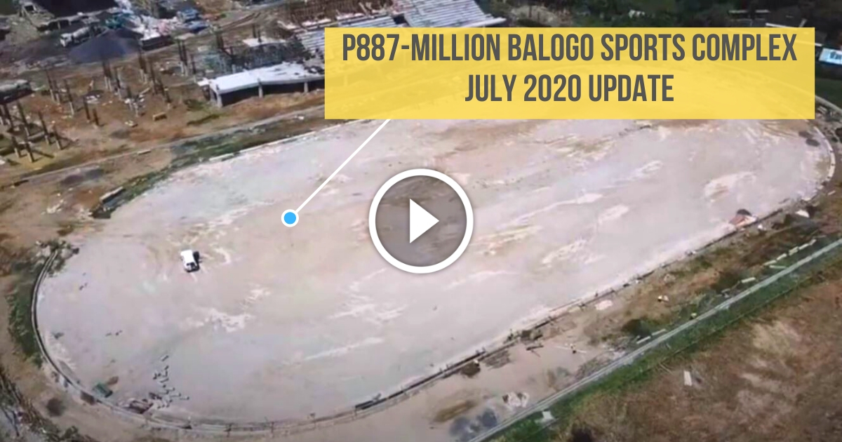 P887-Million Balogo Sports Complex in Sorsogon Update as of July 2020