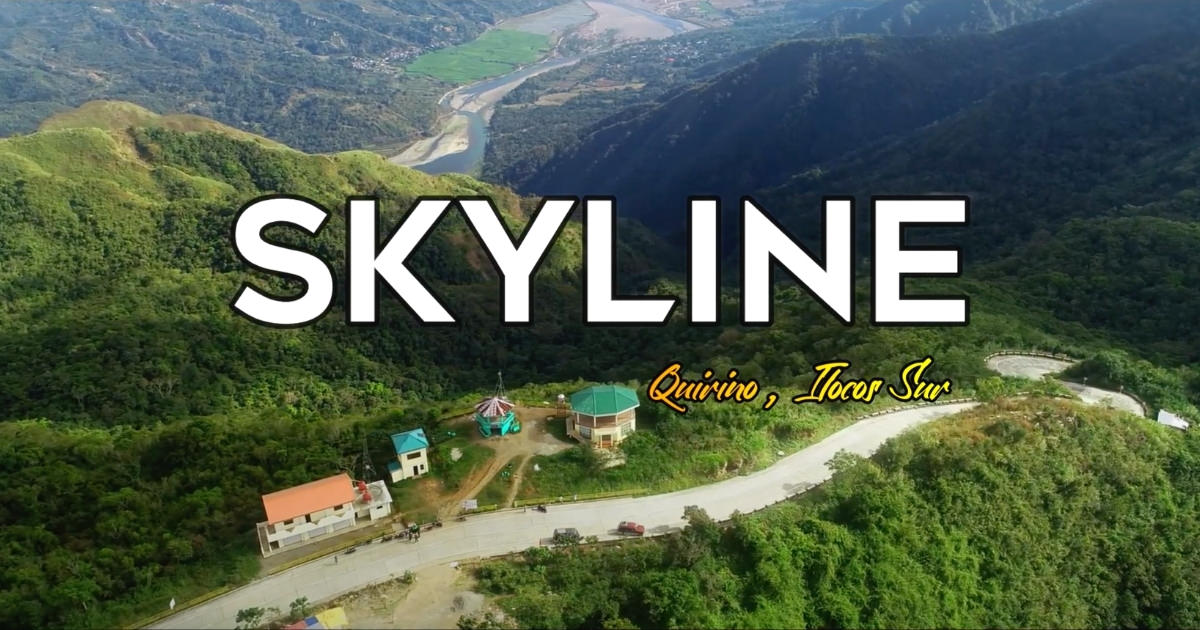 Breathtaking Aerial View of the Skyline of Quirino in Ilocos Sur