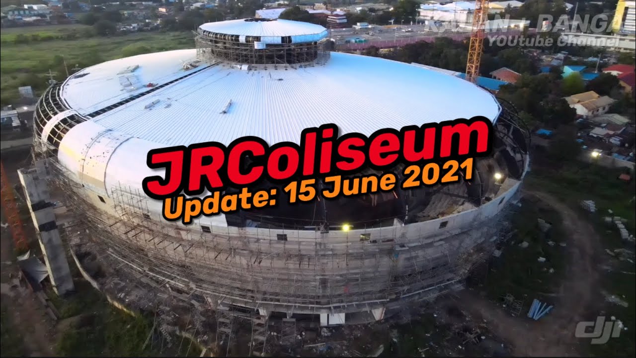 Jose Rizal Coliseum Aerial Update as of June 2021