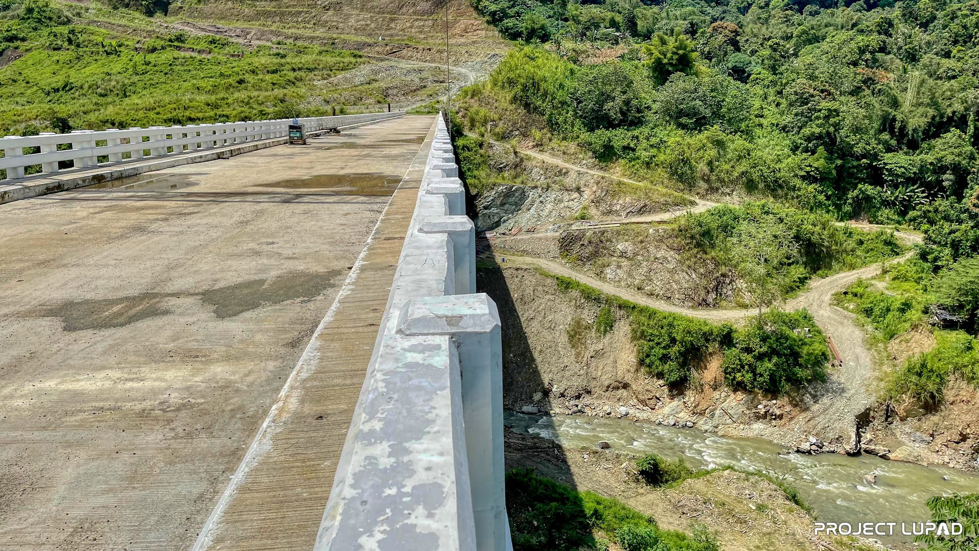 Mangima-Agusan Canyon Bypass Road as of October 2021