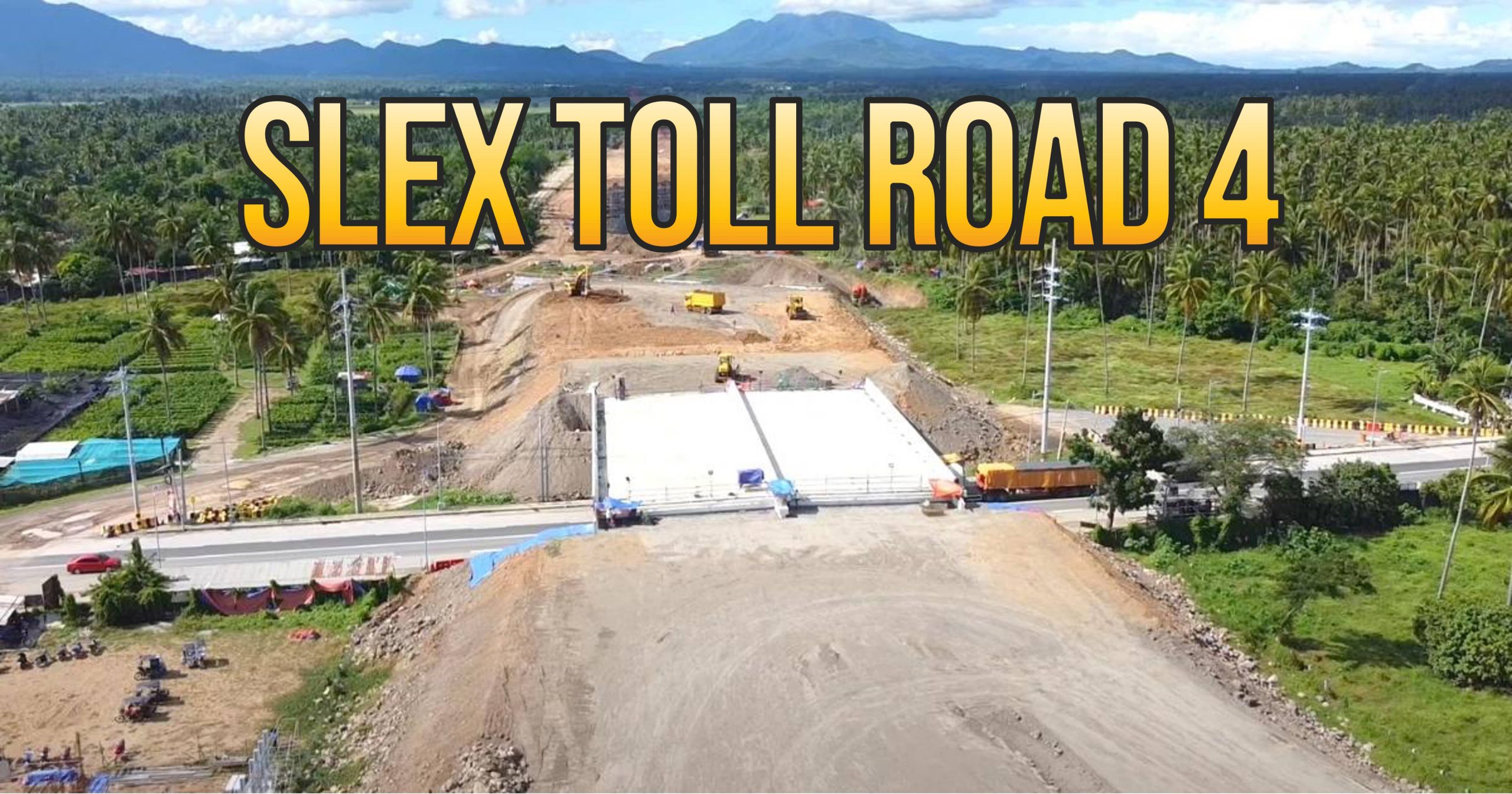 SLEX TR4 Tiaong Interchange Update 55 Complete as of January 2022