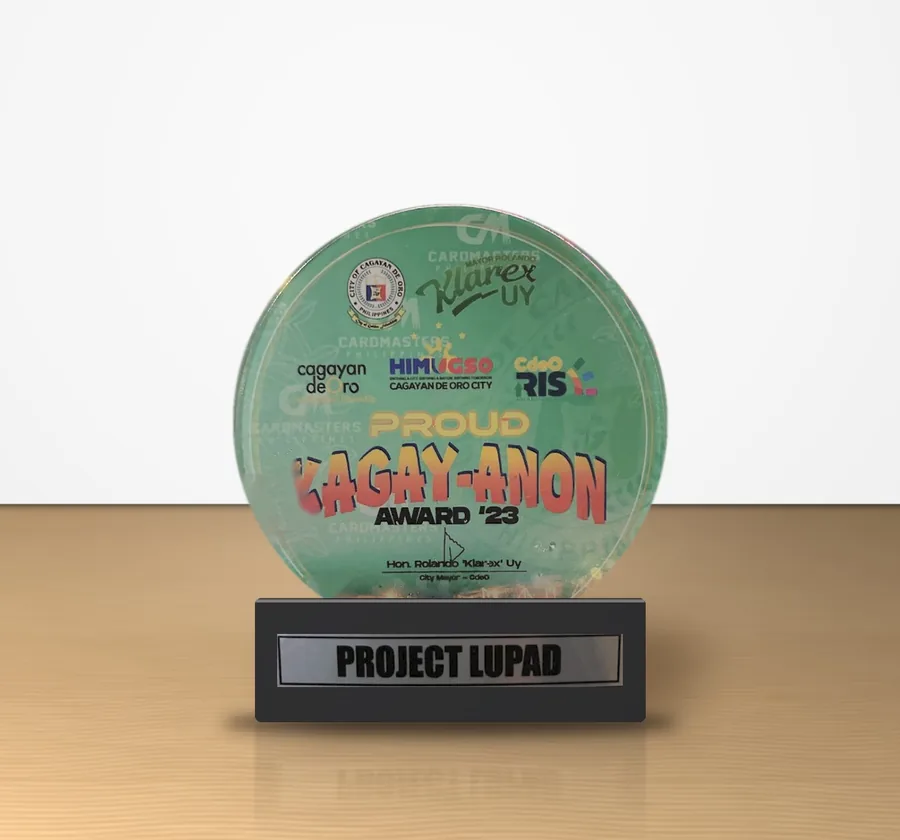 Proud Kagay-anon Award awarded to Project LUPAD