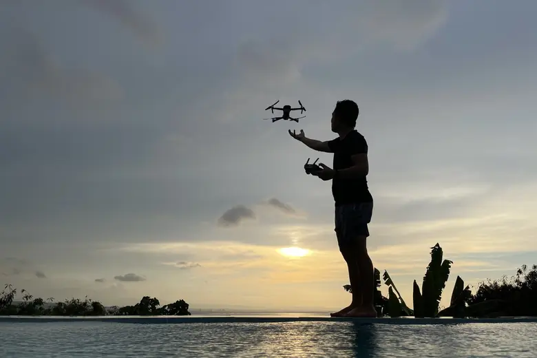 Project LUPAD crew: Sunset landing